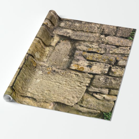 Cotswold Stone Wall Cadeaupapier (Uitgerold)