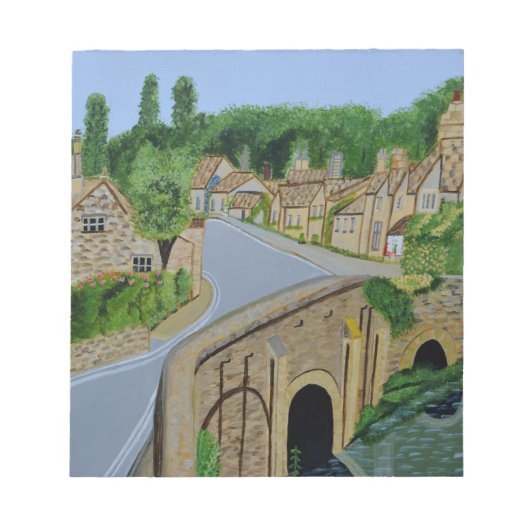 Cotswolds Engeland ansichtkaart Notitieblok (Voorkant)