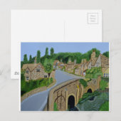 Cotswolds Engeland Briefkaart (Voorkant / Achterkant)