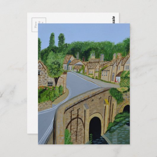 Cotswolds England Briefkaart (Voorkant / Achterkant)