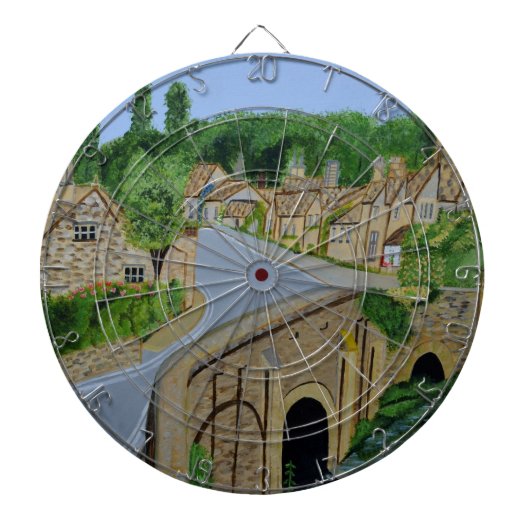Cotswolds England Dartbord (Voorkant)