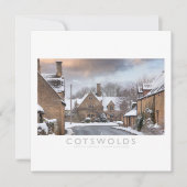 Cotswolds Feestdagenkaart (Voorkant)