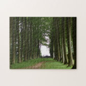 Cotswolds Forest Lush Green Trees Landscape UK Legpuzzel (Horizontaal)