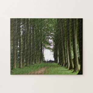 Cotswolds Forest Lush Green Trees Landscape UK Legpuzzel
