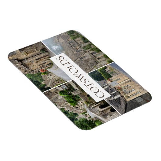 Cotswolds landschappen collage reisfoto magneet (Rechterzijde)