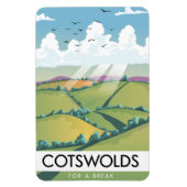 Cotswolds voor een pauze. magneet (Verticaal)