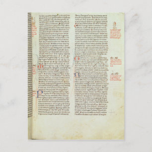 Cott Nero D II f.114 Adrian IV Briefkaart