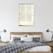 Cott Nero D II f.114 Adrian IV Canvas Afdruk (Insitu (Slaapkamer))