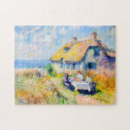 Cottage aan zee Impressionistische Kunst Legpuzzel