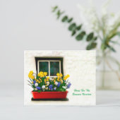 Cottage afbeelding voor Briefkaart (Staand voorkant)
