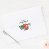 Cottage Apple Cinnamon Jam Deksel Label Sticker (Envelop)
