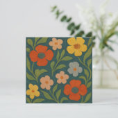 Cottage Blooms Kaart (Staand voorkant)