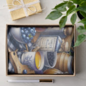 Cottage Blueberry Brunch Decoupage Print Tissuepapier (Geschenk)