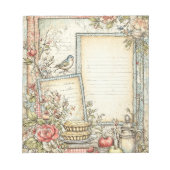 Cottage Boerderij Stationery Notitieblok (Voorkant)