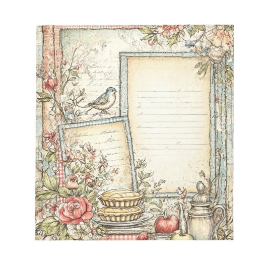 Cottage Boerderij Stationery Notitieblok (Voorkant)