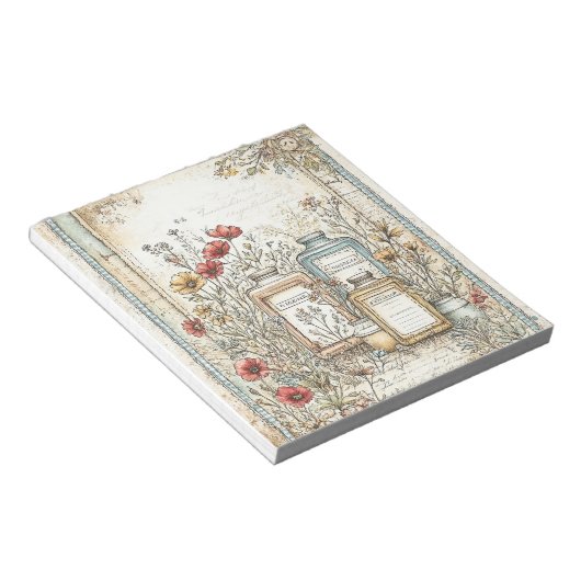 Cottage Boerderij Stationery Notitieblok (Schuin)