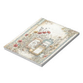  Cottage Boerderij Stationery Notitieblok (Linkerzijde)