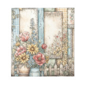  Cottage Boerderij Stationery Notitieblok (Voorkant)