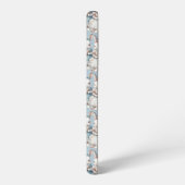 Cottage Bunny Sisters Watercolor Illustration Samsung Galaxy Hoesje (Linkerkant)