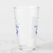 Cottage Cabin Lake House Drinkware Pint Bier Glas (Links)