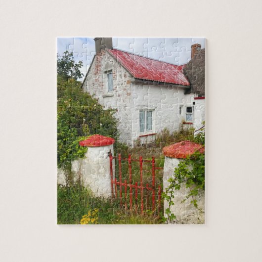 Cottage Carne Wexford Ierland Legpuzzel (Verticaal)
