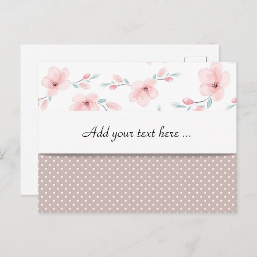 Cottage Charm Collectie - Briefkaart (Voorkant / Achterkant)