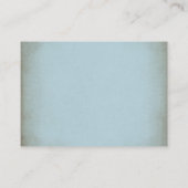 Cottage Chic Hydrangea Bruiloft Behuizing Kaart (Achterkant)