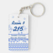 Cottage Chic Inn Room Sleutelhanger (achterkant)