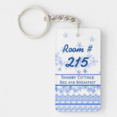 Cottage Chic Inn Room Sleutelhanger (Voorkant)