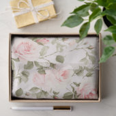 Cottage Chic Rozen Serie Ontwerp 1 Tissuepapier (Geschenk)