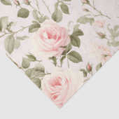 Cottage Chic Rozen Serie Ontwerp 1 Tissuepapier (Detail)