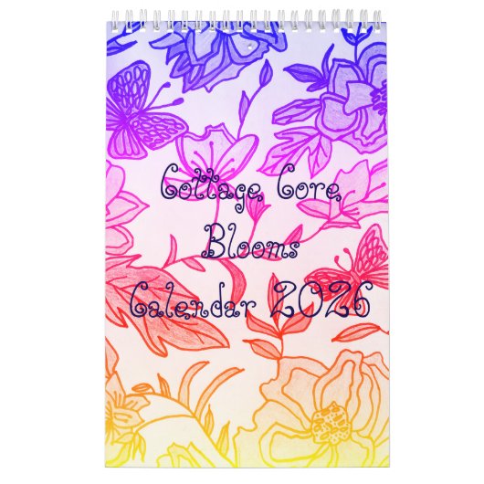 Cottage Core Calendar 2026 Kalender (Hoes)