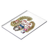 Cottage Core Europese Badger Notitieboek (Linkerzijde)