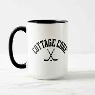 Cottage Core hockey verwarmde rivaliteit mok