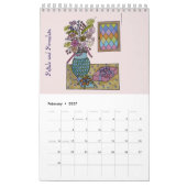 Cottage Core Kalender 2026 (Feb 2027)