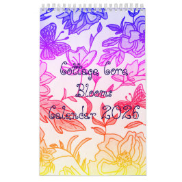 Cottage Core Kalender 2026