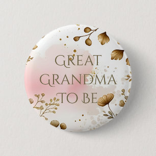 Cottage Core Paddenstoelen en Bloemen   Overgrootm Ronde Button 5,7 Cm