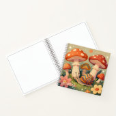 Cottage Core Personalized Sketchbook Notitieboek (Binnen)