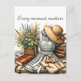  Cottage core picknick Briefkaart