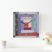 Cottage Craft Vierkante Klok (Huis)