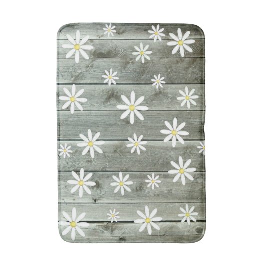Cottage Daisy Bath Mat (Voorkant Verticaal)