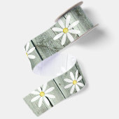 Cottage Daisy Satijnen Lint (Achterkant)