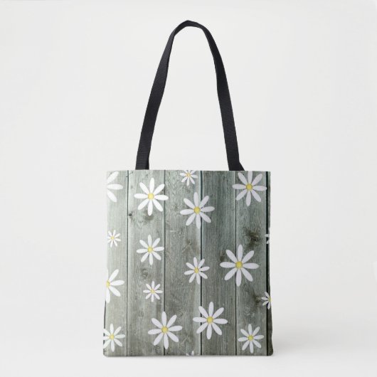 Cottage Daisy Tote Bag (Voorkant)