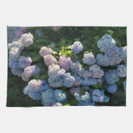 Cottage decor hydrangea katoenen keukendoek theedoek