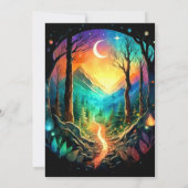 Cottage Elegant Boho Verjaardag Kaart (Achterkant)