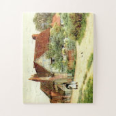 COTTAGE EN GARDENS JIGSAW PUZZLE LEGPUZZEL (Verticaal)