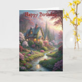 Cottage en tuin kaart (Gele Bloem)