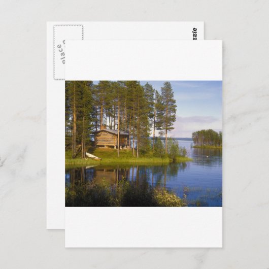 Cottage, Finland Briefkaart (Voorkant / Achterkant)