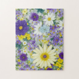  Cottage Flowers Legpuzzel