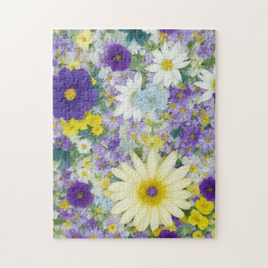  Cottage Flowers Legpuzzel (Verticaal)